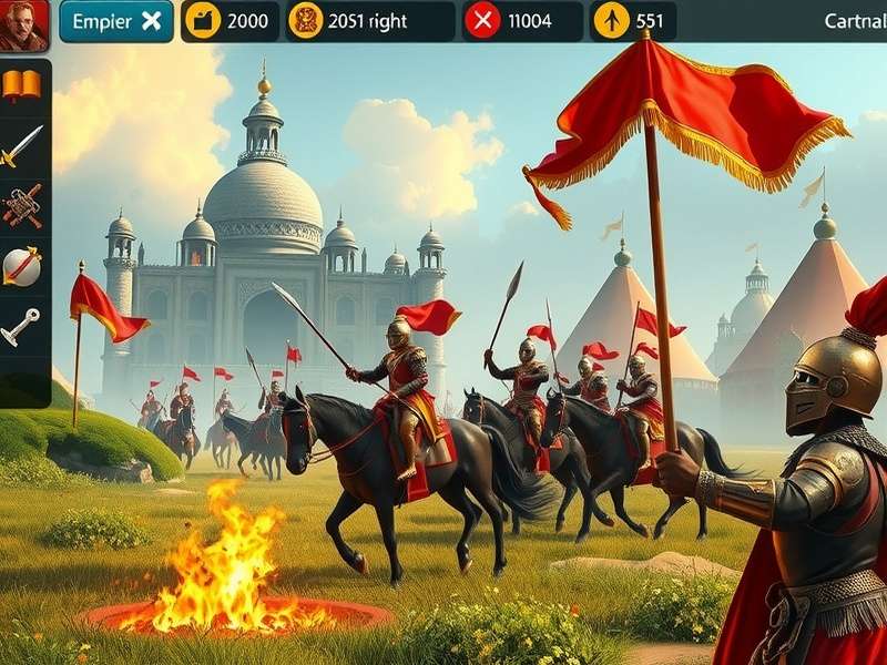 Crusader Power Struggle Indian festival event